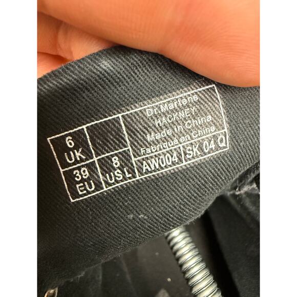 Dr Martens Hackney Airwair Paint Splatter Boots Shoes Multicolor Womens 8 Doc - Picture 9 of 10